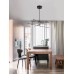 9180780 Висечка светилка RACCIO LED 48W 3000K Црна Nova Luce 